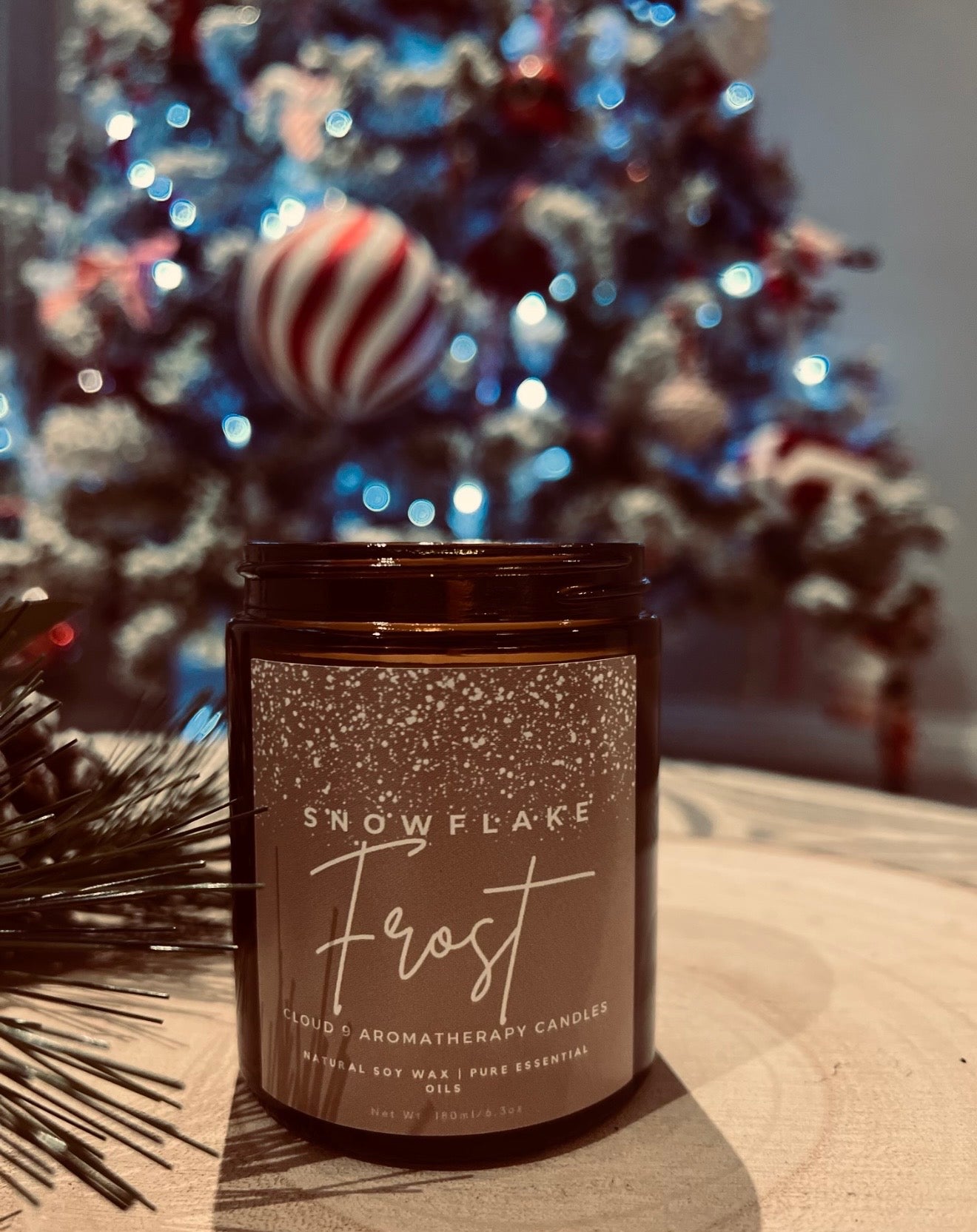 Snowflake Frost Aromatherapy Candle