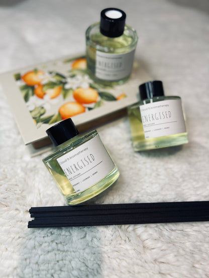Energise reed diffuser essential oils 