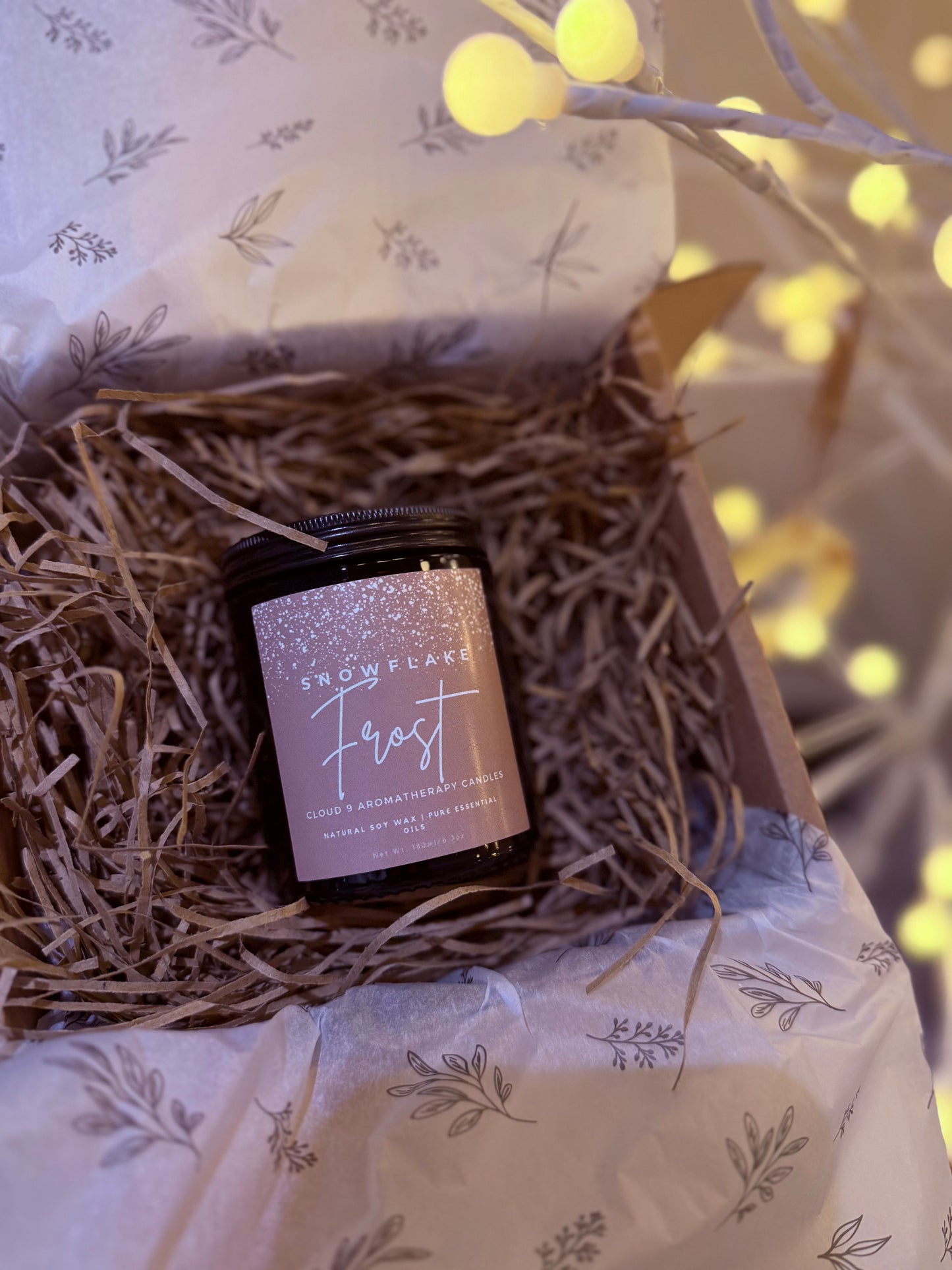 Snowflake Frost Aromatherapy Candle