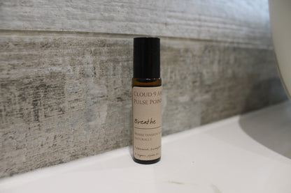 Breathe Aromatherapy Pulse Point Roller | Peppermint, Eucalyptus & Frankincense