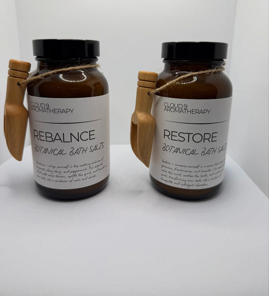 Luxury 250g Aromatherapy Bath Salts - Restore