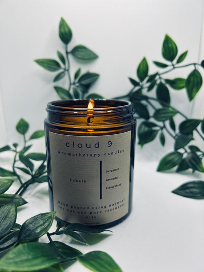 Natural fibre reeds absorbing relaxing lavender ,bergamot and ylang ylang candle, reed diffuser gift set 