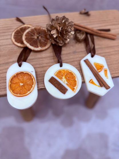 Christmas at Home | Set of 3 Scented Wax Melt Tree Hangers Gift Set