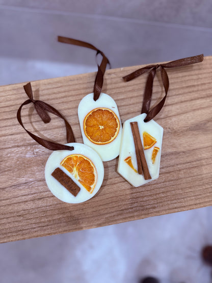 Christmas at Home | Set of 3 Scented Wax Melt Tree Hangers Gift Set