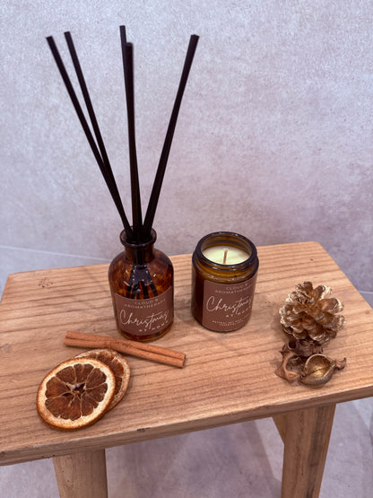 Christmas at Home scented tree hanger by Cloud 9 Aromatherapy, bringing a warm festive fragrance to Christmas decorations.